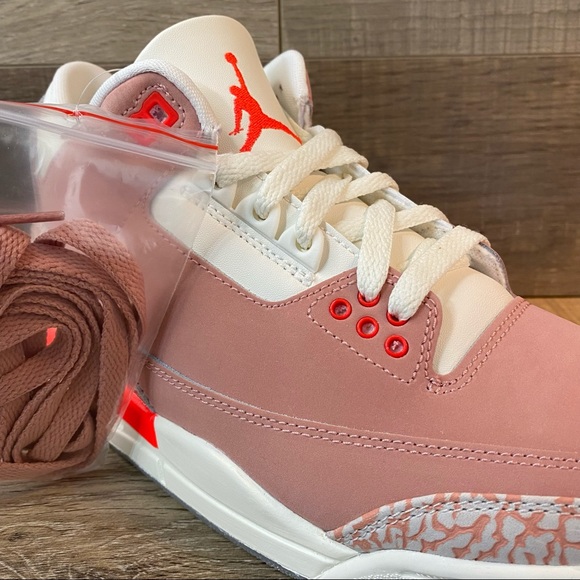 Womens Air Jordan 3 Retro ‘Rust Pink’ - Picture 2 of 6